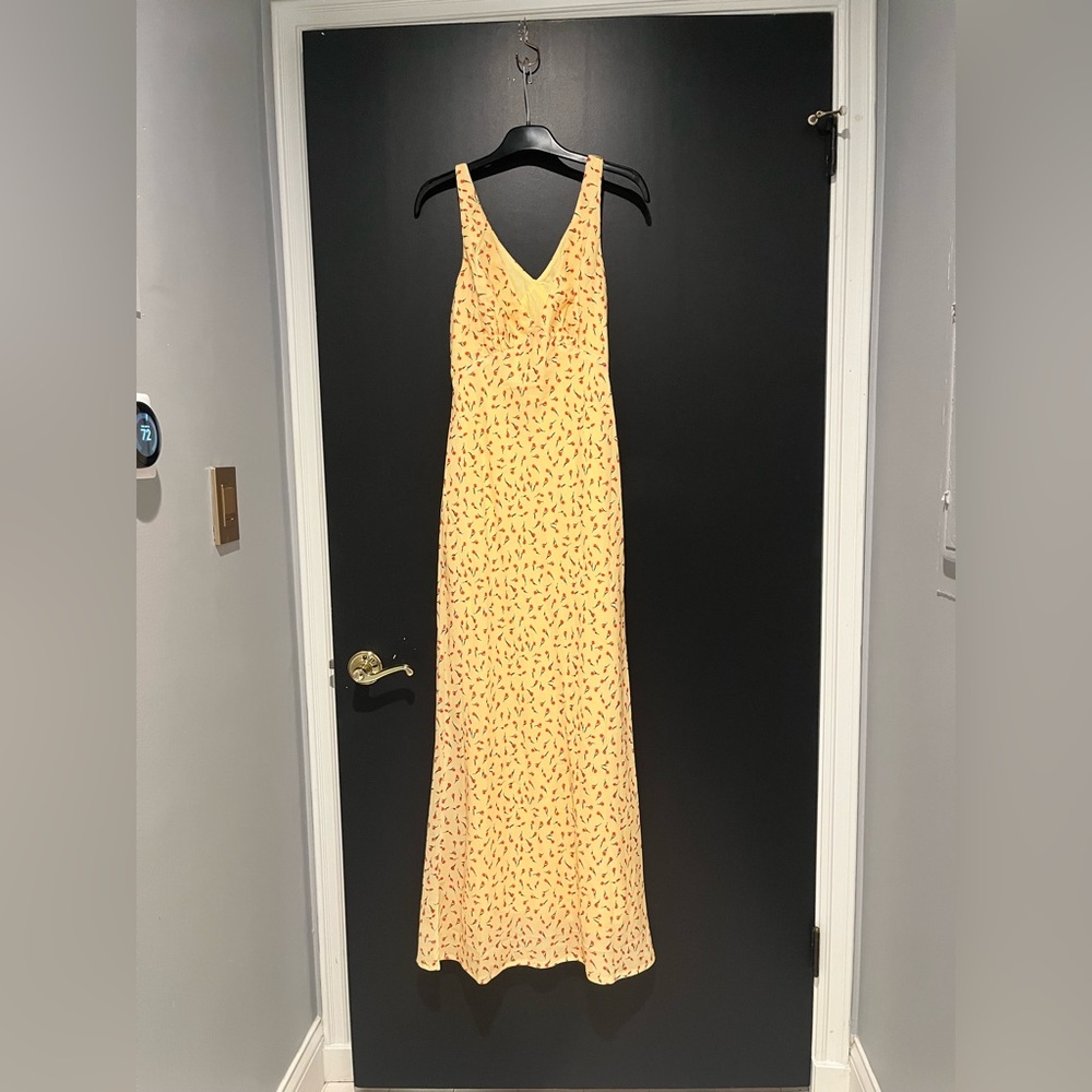 Princess Polly Yellow Patterned Maxi Dress